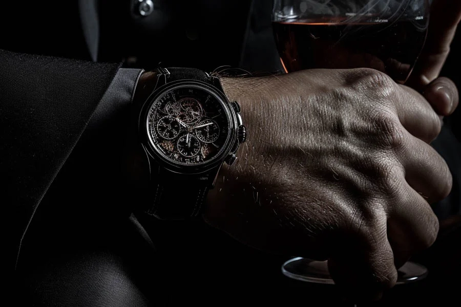 High-End Skeleton Mechanical Watches for Men
