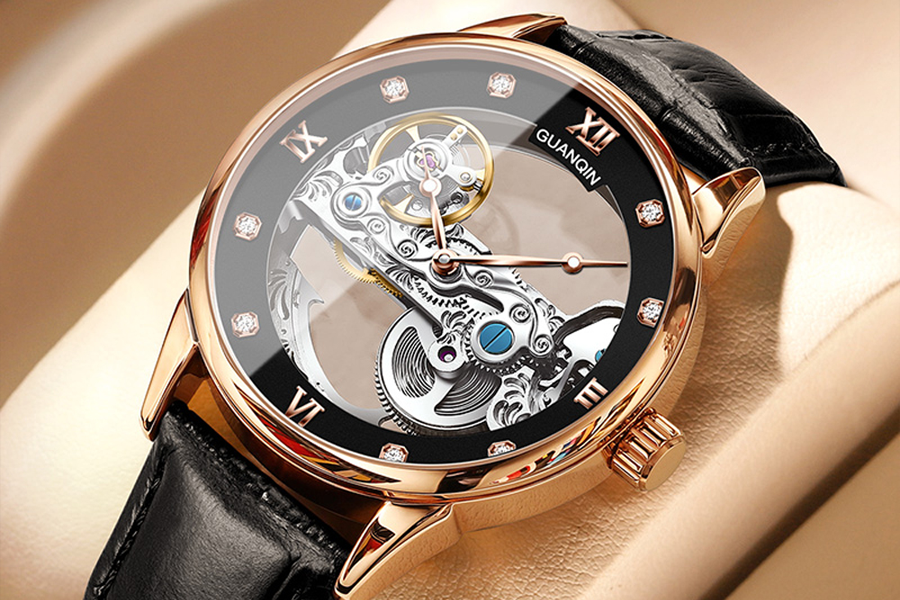 Premium Mechanical Skeleton Watches for Gentlemen