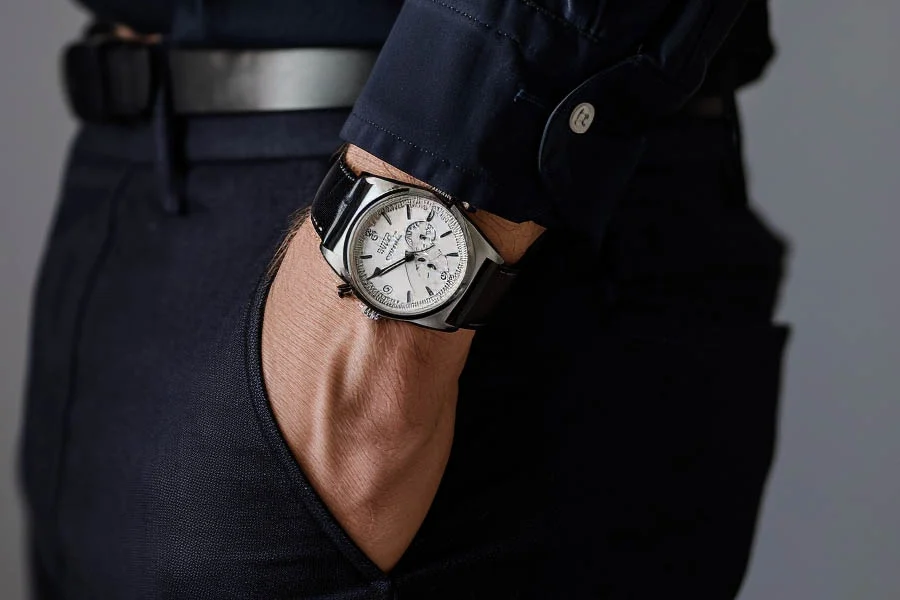 Designer Hollow Men’s Watch with Mechanical Movement