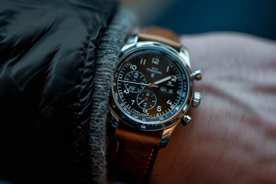 Designer Hollow Men’s Watch with Mechanical Movement