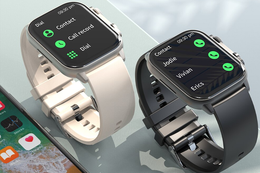 IP68 Waterproof Fitness Smartwatch